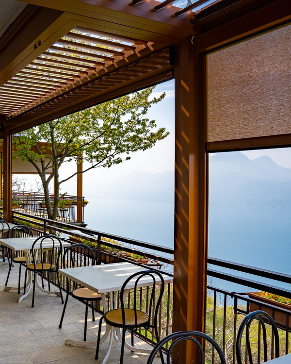 pergola sul lago di garda