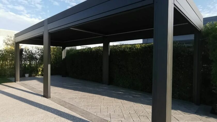 pergola per copertura auto